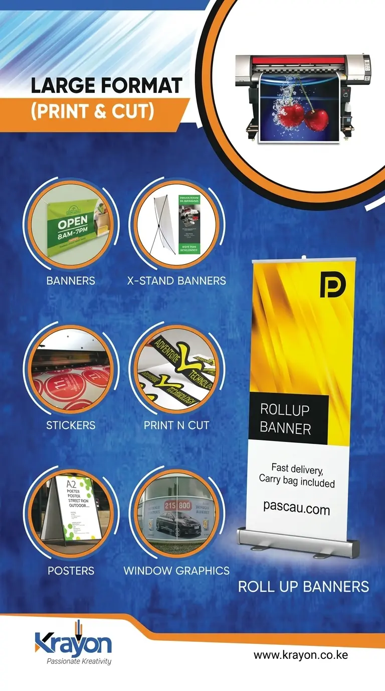 Best Large Format Printing in Nairobi Krayon +254 722 376 151