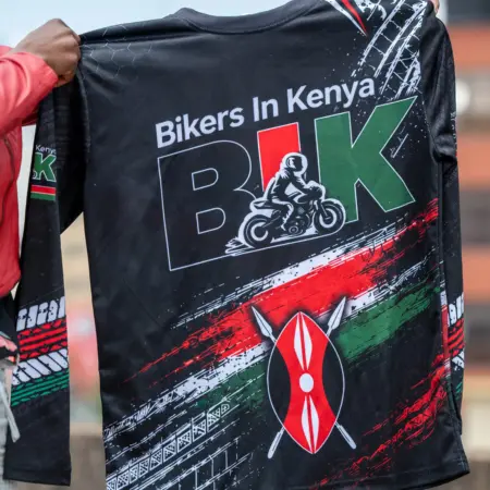 Custom T-Shirts for Bikers in Nairobi, Kenya Long Sleeve Krayon +254 722 376 151