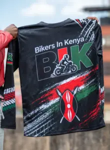 Custom T-Shirts for Bikers in Nairobi, Kenya Long Sleeve Krayon +254 722 376 151