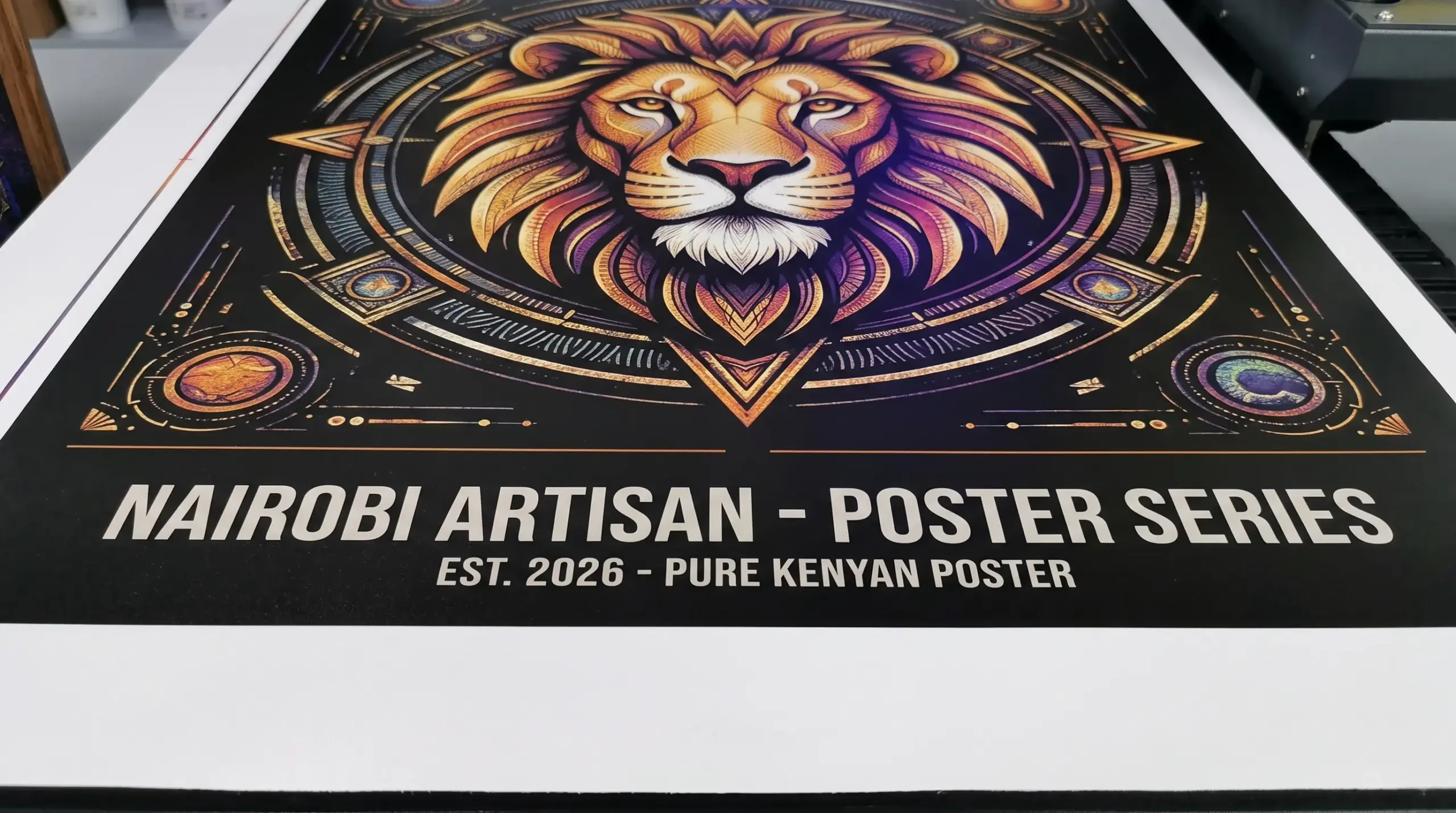 UV Printing Posters in Nairobi, Kenya Durable Poster Printing Krayon +254 722 376 151