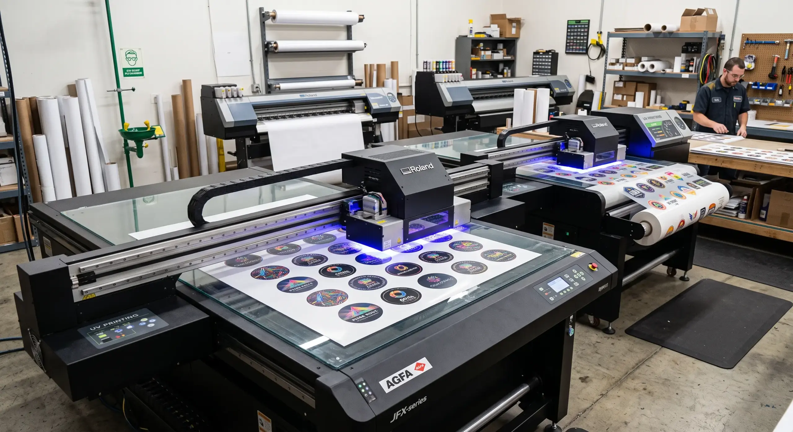 UV Sticker Printing in Nairobi, Kenya Durable Custom Stickers Krayon +254 722 376 151