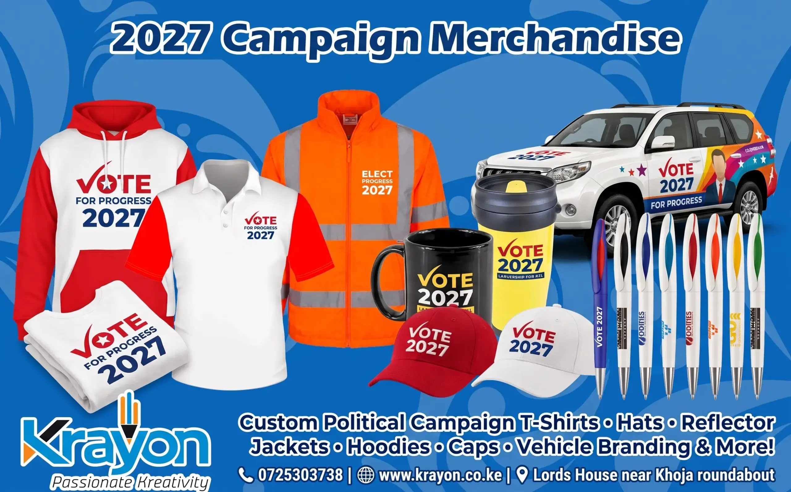 2027 Political Campaign Merchandise Kenya 2027 Political Campaign Merchandise Kenya