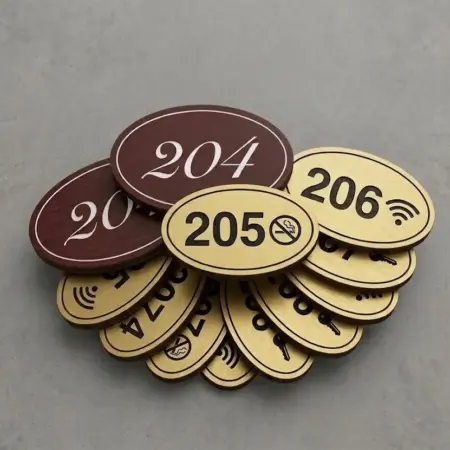 Door Tags Laser Engraving in Nairobi, Kenya | From KSh 100 | Krayon | +254 722 376 151