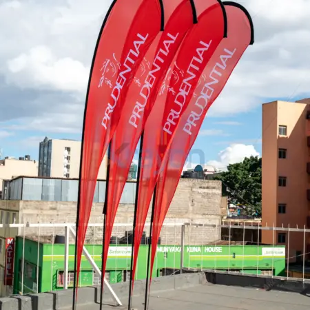 Teardrops Flag Sublimation Printing in Nairobi, Kenya From KSh 2,700 Krayon +254 722 376 151