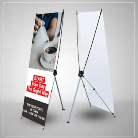 X-Stand Banner Printing in Nairobi, Kenya Large Format Printing Krayon +254 722 376 151